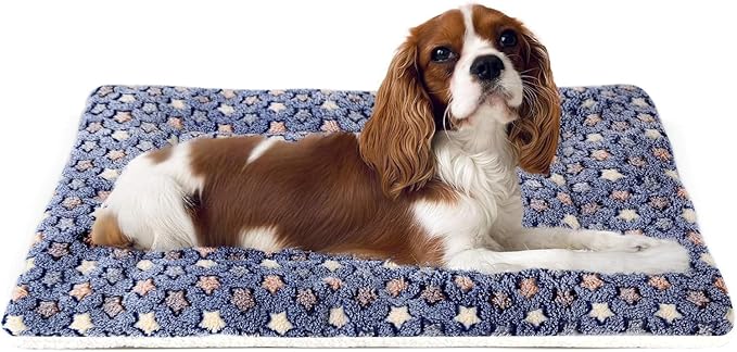 Mora Pets Dog Bed Crate Pad Ultra Soft 23 x 18 inch