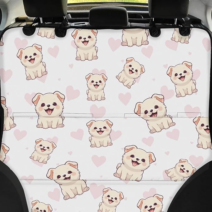 AFPANQZ Cute Cartoon Dog Car Dog Cat Seat