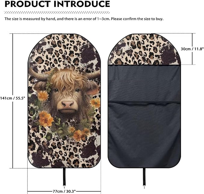 Cow Leopard Waterproof Towel Car Seat Cover Anti-Slip Bucket Seat Protector Washable Car Accessories Decro Universal Seat Cover for Car