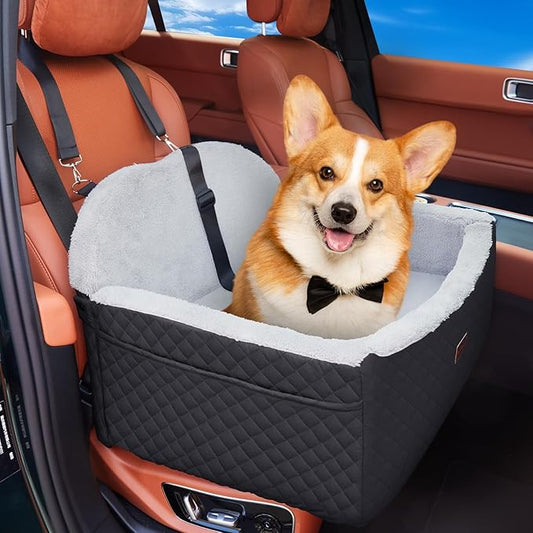 Dog Car Seat for Small Medium Dogs Under 35 lbs