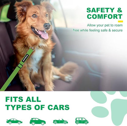 2 PCS Dog Seat Belt for Car Frskcssd