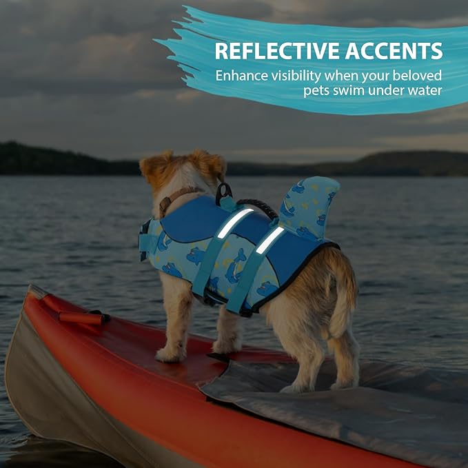 Queenmore Shark Dog Life Jacket