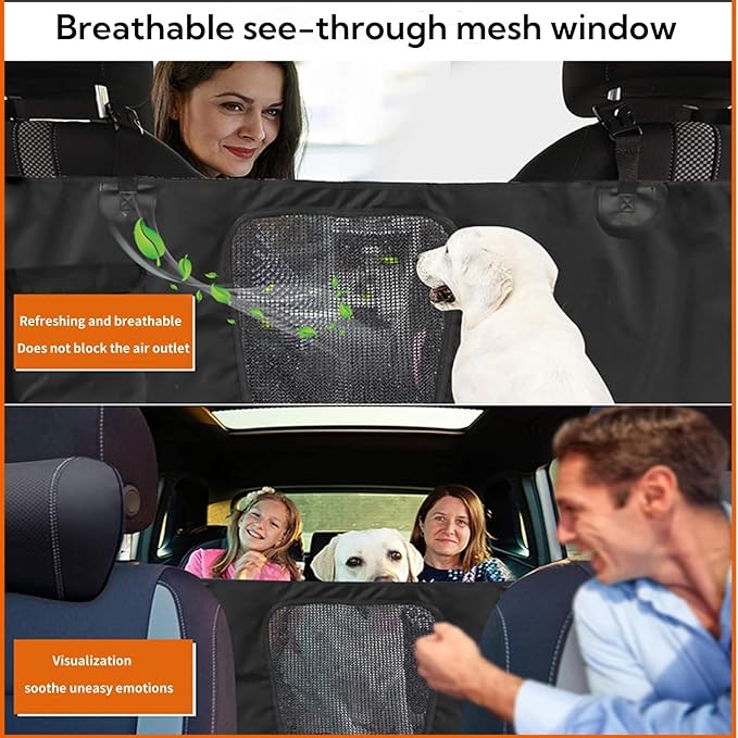 OSWIN Back Seat Extender 330LB,Dog Car