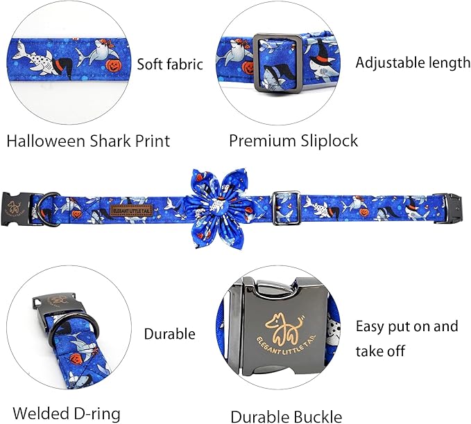 Elegant little tail Halloween Dog Collar