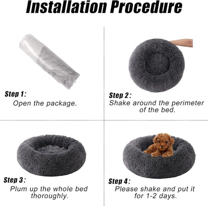 Calming Dog Bed 17" x 17")