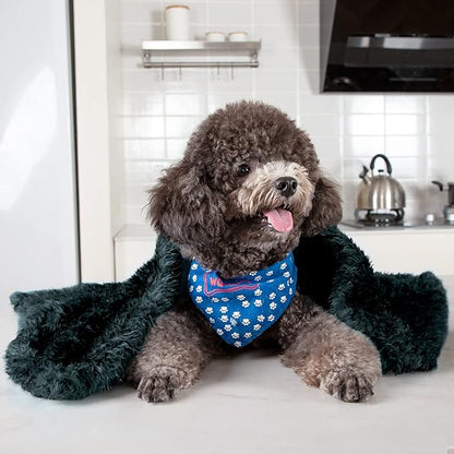 MACEVIA Fluffy Fleece Dog Blankets (24x29 Inch,