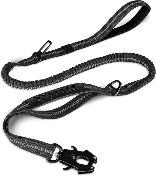 Joytale Tactical Dog Leash Heavy Duty 4-6FT Shock 2 Padded