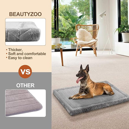 BEAUTYZOO Dog Crate Mat Pad 36" x 24"