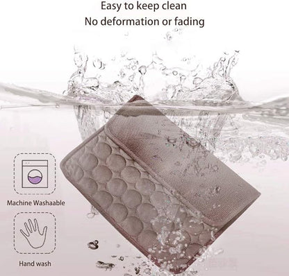 MICROCOSMOS Summer Cooling Mat & Sleeping Pad- Water Absorption Top 40" x 28")