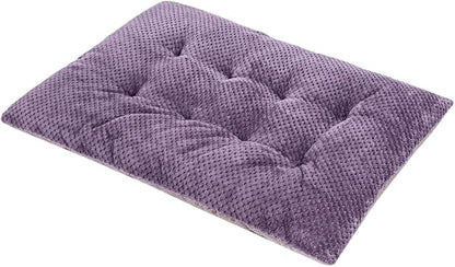 WONDER MIRACLE Fuzzy Deluxe Pet Beds (23" x 35", L-Grape