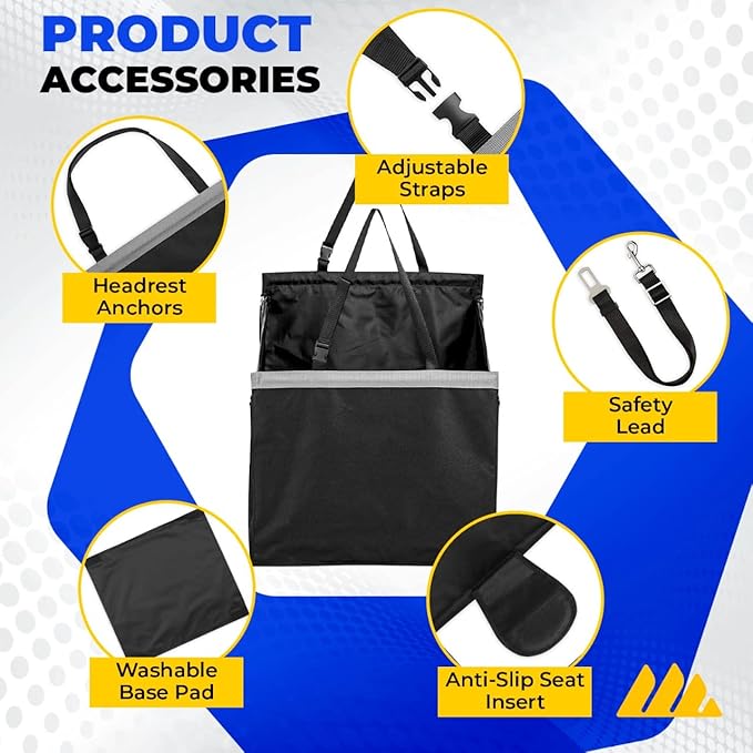 Integral Pet Travel Seat – Car Seat