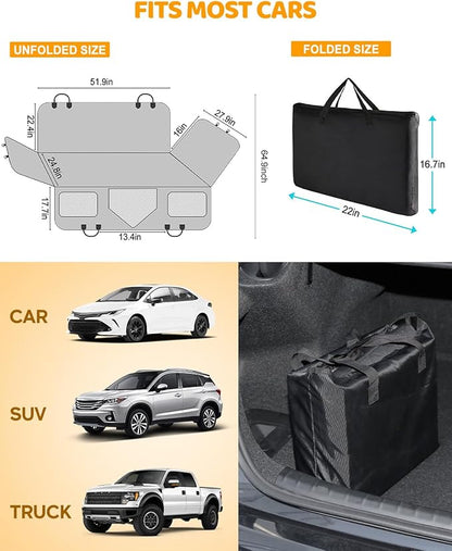 GEARGO Back Seat Extender for Dogs