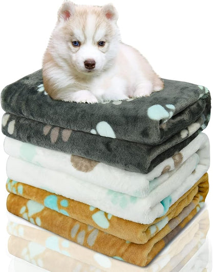 Dog Blankets for Medium Dogs 3 Pack 23" x 16" Small