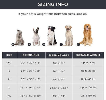 Bedsure Calming Dog Bed for Large Dogs 36 inches 100 lbs