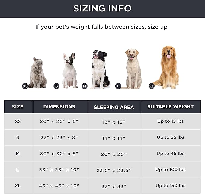 Bedsure Calming Dog Bed for Large Dogs 36 inches 100 lbs