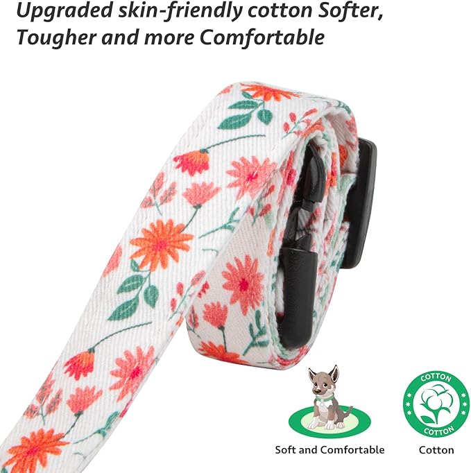 Cotton Handmade Dog Collar Cute and Distinctive Patterns