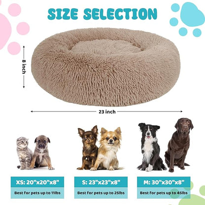Small Dog Bed 23x23in)