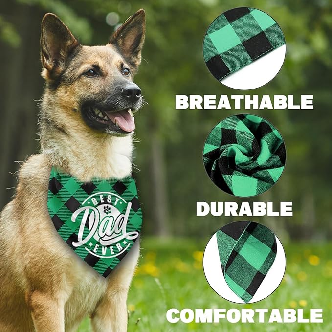 Best Dad Ever Dog Bandana (C3)