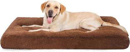 Plush Dog Crate Bed 41"x27")