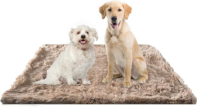 PJYuCien Fluffy Fleece Calming Pet Throw Blanket 30 * 40", Machine