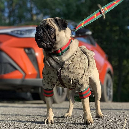 Dog Hoodie Luxury Dog Clothes Winter Dog Jacket