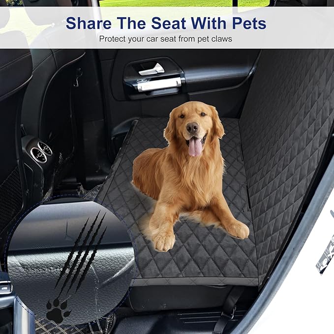 Dog Car Seat Cover 600D Heavy