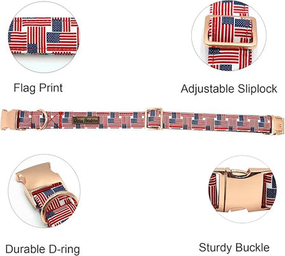 Independence Day Dog Collar