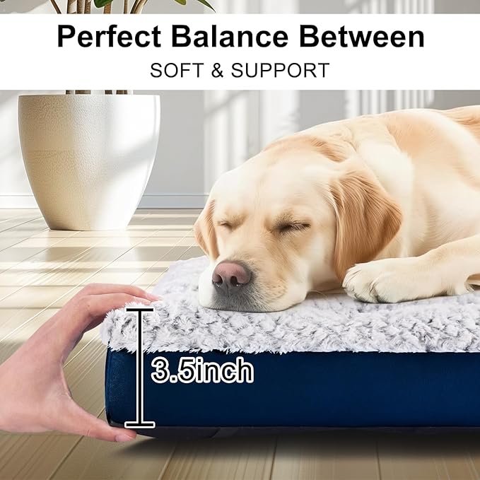 Premium Washable Dog Beds Small Sized Dog 24 Inch 25 lbs, 24" x 17", Dark