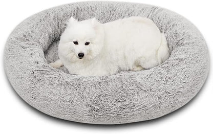 N&V Medium Orthopedic Donut Dog Bed