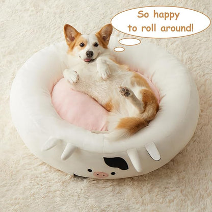 BFPETHOME Cute Dog Bed Washable