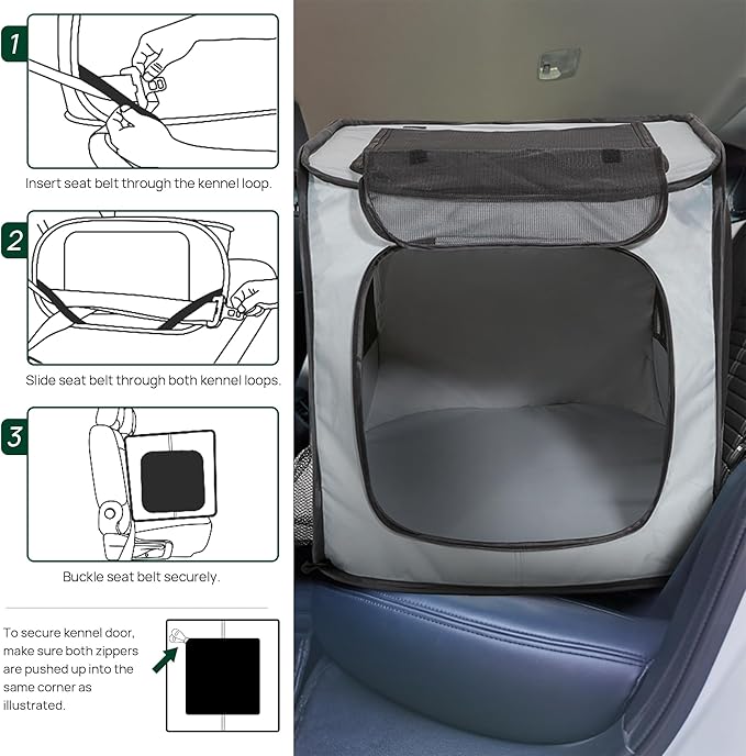 Love's cabin 36in Portable Upgrade Large Dog Bed