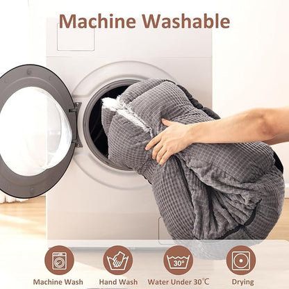 MIXJOY Dog Beds for Large Medium Small Dogs (35 inches,