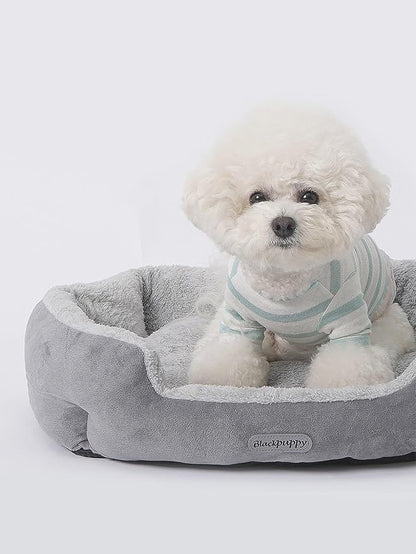 QWINEE Cat Dog Bed Crate Mat Puppy Sleeping