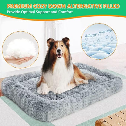 KISYYO Deluxe Dog Bed Mat for Jumbo Dogs 48 inch