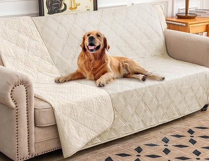 Ameritex Waterproof Dog Bed Cover Pet Blanket with Anti-Slip Back for Furniture Bed Couch Sofa