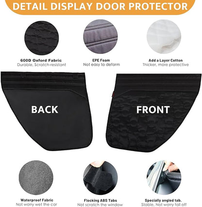 Car Door Protector for Dogs for Tesla Model 3 Model S & SUV Cargo 2 Pack