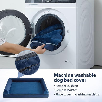 BFPETHOME Washable Dog Beds for Large Dogs