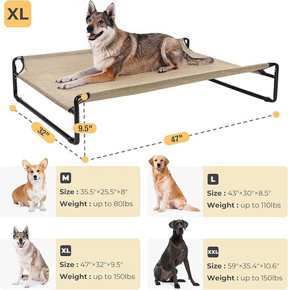 Veehoo Original Cooling Elevated Dog Bed