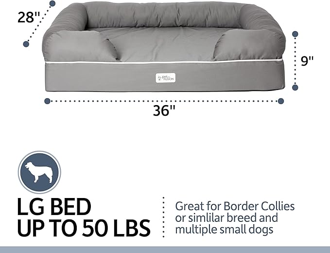 PetFusion Ultimate Dog Bed 35% Cotton