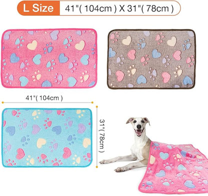 Pet Soft Blankets for Dogs 3L)