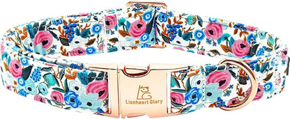 Lionheart glory Dog Collar Pink Flower Dogs Collar