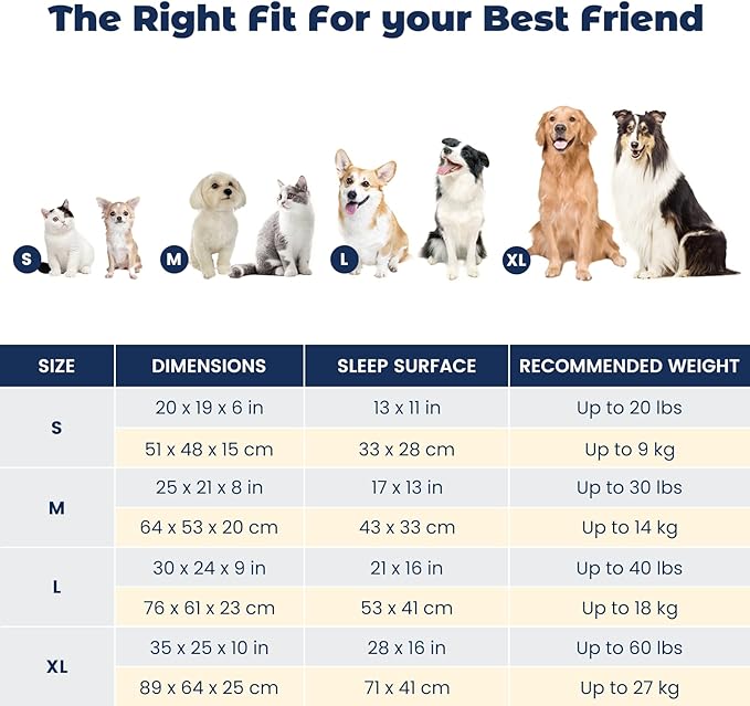 Miguel Removable Washable Dog Bed for Medium Dog Easy Clean 30 Inch