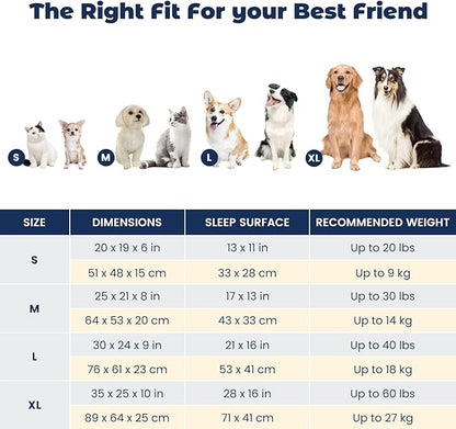 Miguel Removable Washable Dog Bed for Medium Dog 30 Inch