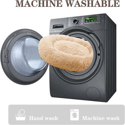 MFOX Calming Dog Bed (L/XL/XXL/XXXL) for Medium and 25/35/55/100lbs