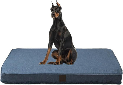 DaysU Dog Bed for Extra Large Dogs 100 Ibs, 44x32x3in