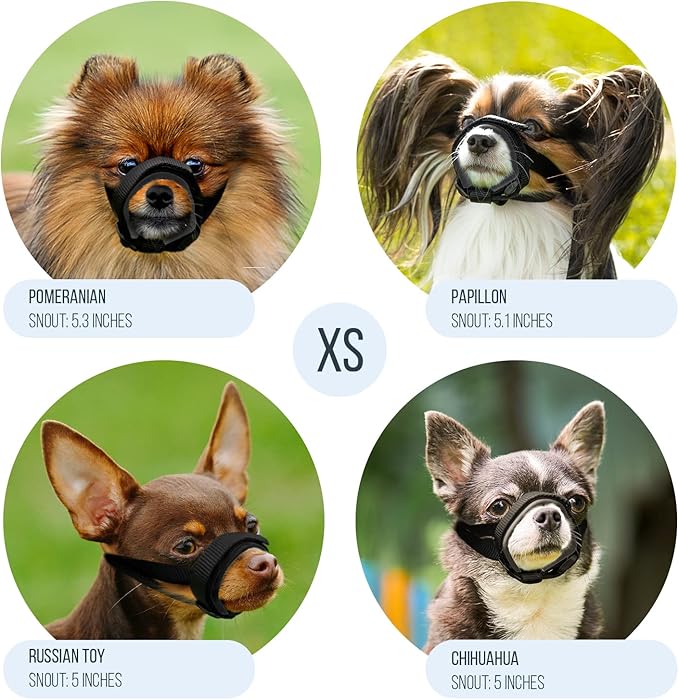 Gentle Muzzle Guard for Dogs