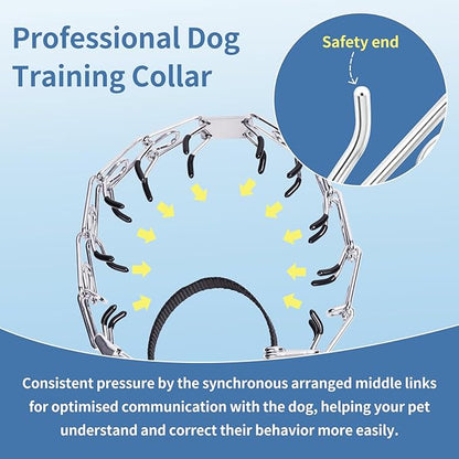 Mayerzon Martingale No Pull Collar for Large Medium Small Dogs Pitbull German Shepherd Doberman That Pull