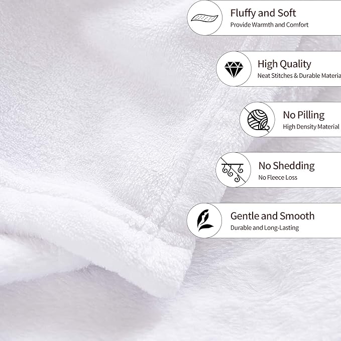 Puppy Coffee Dog Bone Blanket Gifts Super Soft Pet Blanket for Dog 120"x90" for