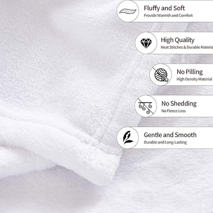 Puppy Coffee Dog Bone Blanket Gifts Super Soft Pet Blanket for Dog 80"x60" for