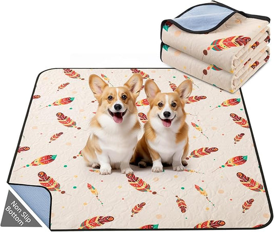 Dog Pee Pads Washable: 2 Pack Reusable Puppy Pads 36x41 Inch